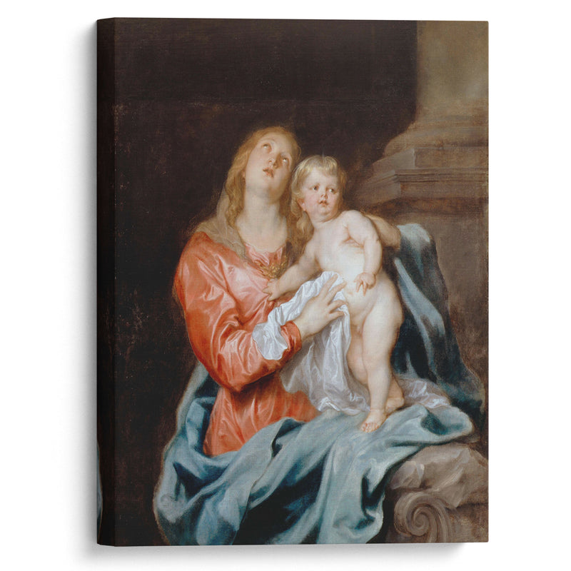 The Madonna And Child - Anthony van Dyck - Canvas Print