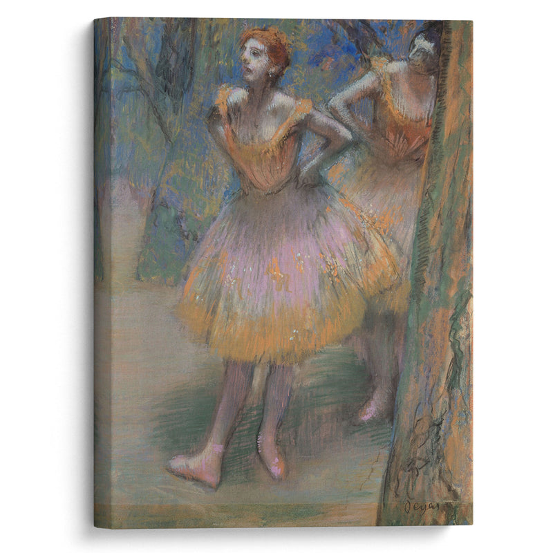 Two Dancers (1893–1898) - Edgar Degas - Canvas Print