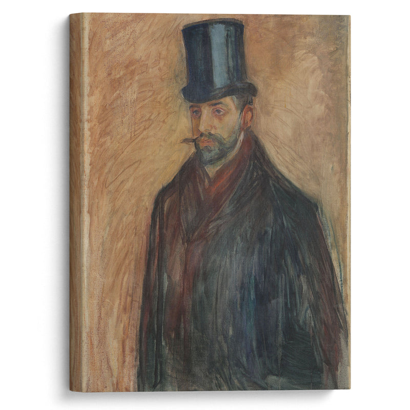 Julius Meier-Graefe (1894) - Edvard Munch - Canvas Print