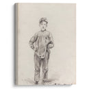 Boy in the Country (1857) - Claude Monet - Canvas Print
