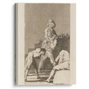 Al Conde Palatino. (To the Count Palatine [or] Count of the Palate) (1796-1797) - Francisco de Goya - Canvas Print