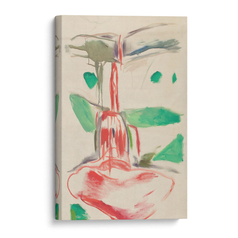 Blood Waterfall (1915–16) - Edvard Munch - Canvas Print