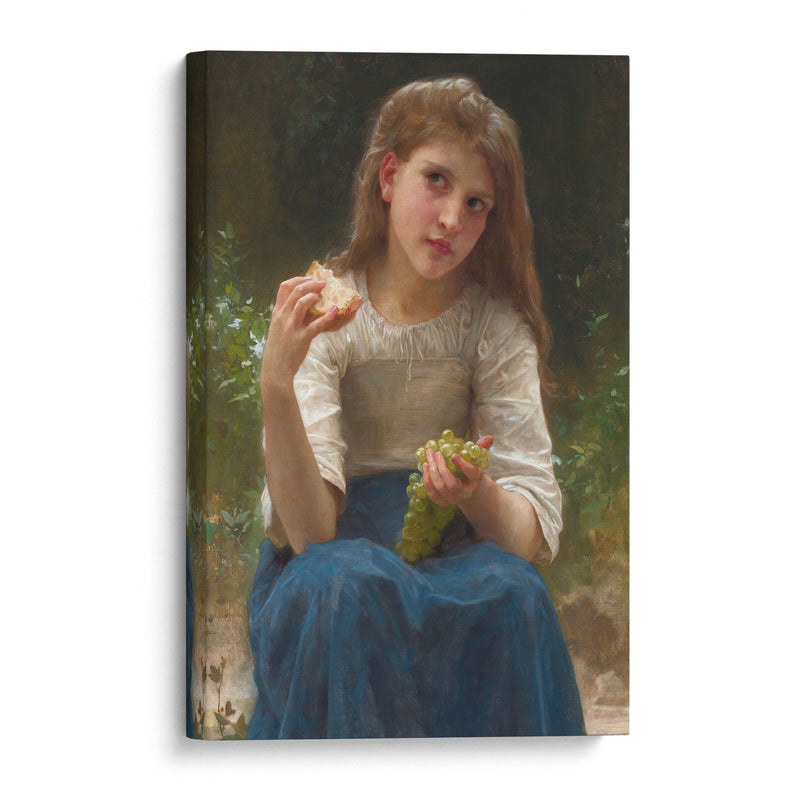 Le Goûter (1901) - William Bouguereau - Canvas Print