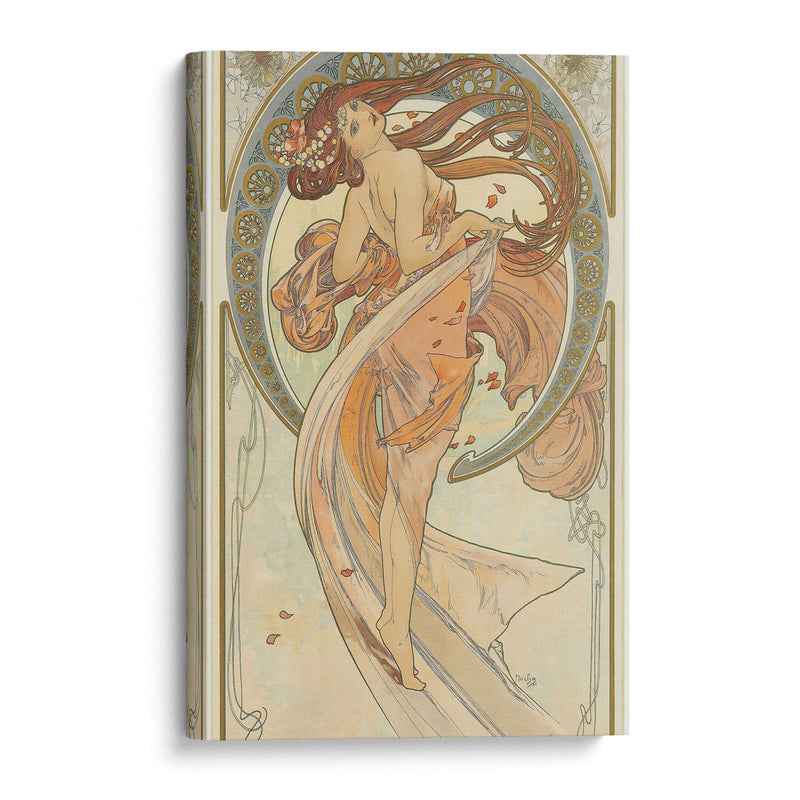 The Arts 2 (1898) - Alphonse Mucha - Canvas Print