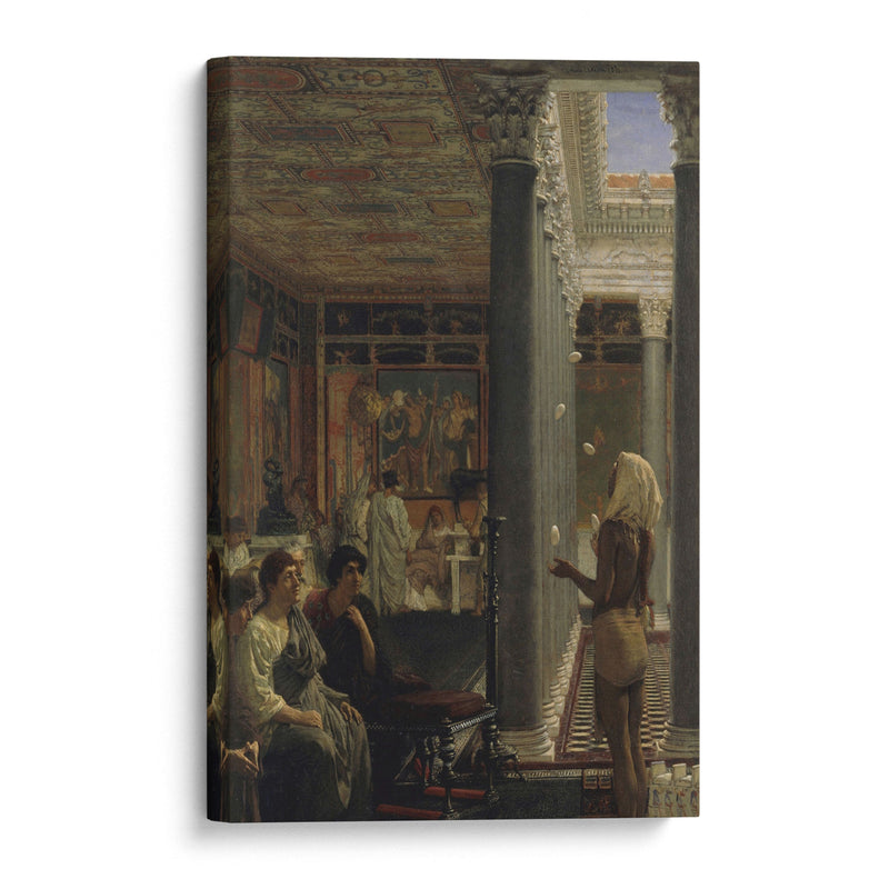 A Juggler - Lawrence Alma-Tadema - Canvas Print