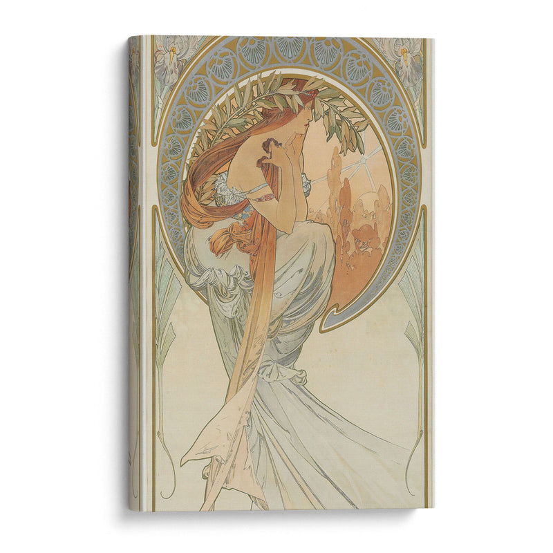 The Arts 4 (1898) - Alphonse Mucha - Canvas Print