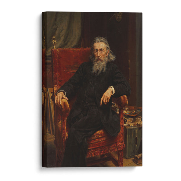 Self-portrait (1892) - Jan Matejko - Canvas Print