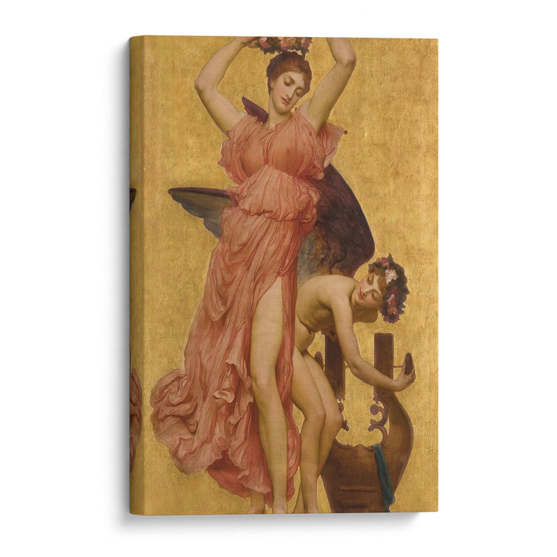 Erato - Frederic Leighton - Canvas Print