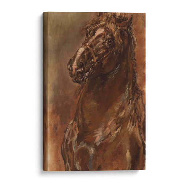 Study of horse’s head for “The Maid of Orléans” (1886) - Jan Matejko - Canvas Print