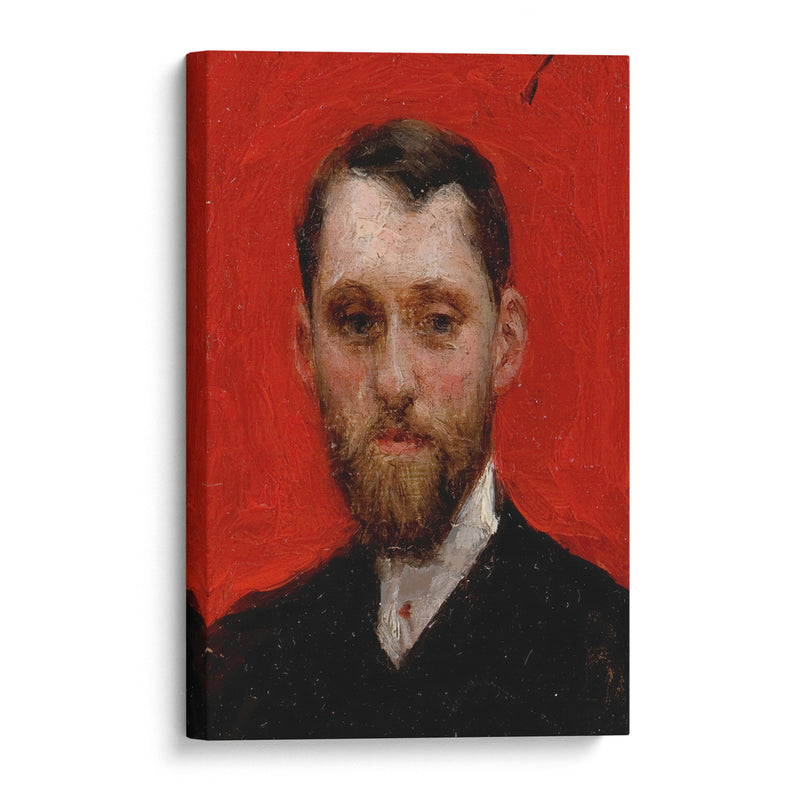 Portrait of the Painter Charles Theriat (1886) - Julius Leblanc Stewart - Canvas Print