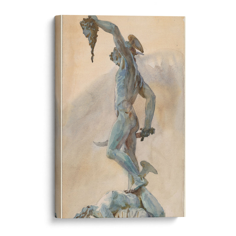 Sketch of Cellini’s ‘Perseus’ - John Singer Sargent - Canvas Print