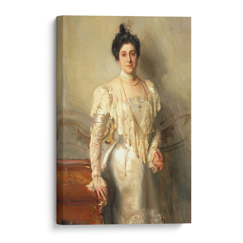 Portrait of Mrs. Asher B. Wertheimer (1898) - John Singer Sargent - Canvas Print