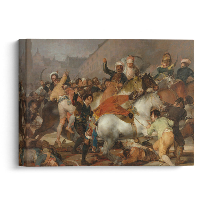 The Charge of the Mamelukes (1814) - Francisco de Goya - Canvas Print