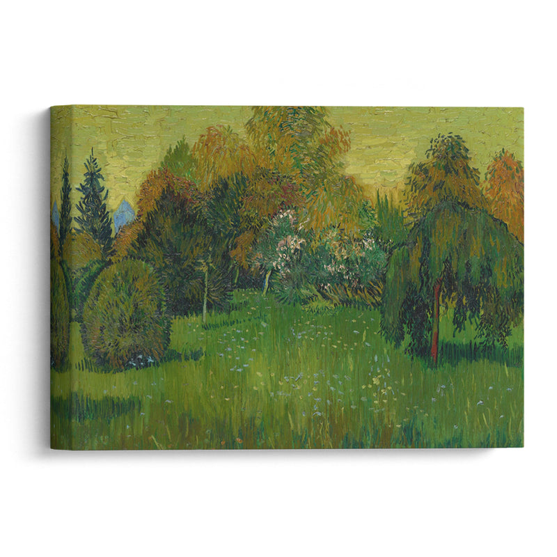 The Poet’s Garden (1888) - Vincent van Gogh - Canvas Print