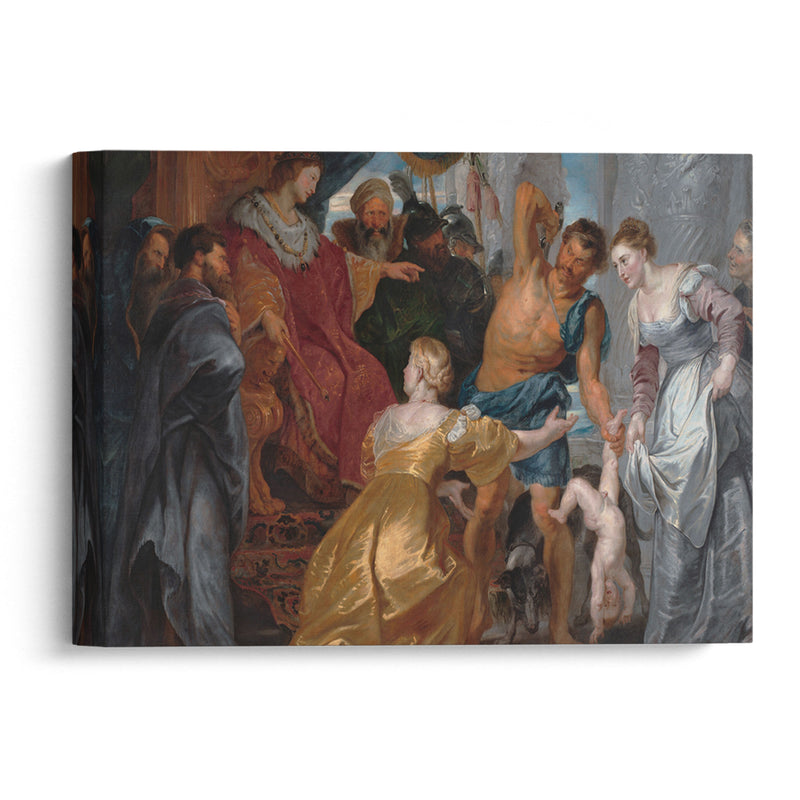 The Judgement of Solomon (1617) - Peter Paul Rubens - Canvas Print