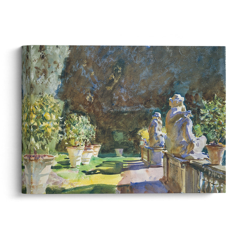 Villa di Marlia, Lucca (1910) - John Singer Sargent - Canvas Print