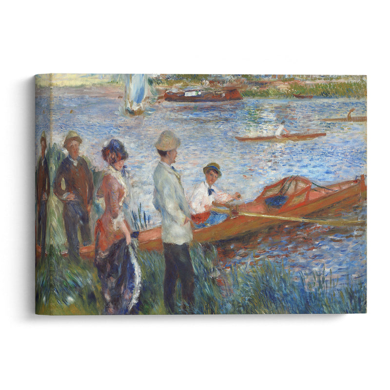 Oarsmen at Chatou (1879) - Pierre-Auguste Renoir - Canvas Print