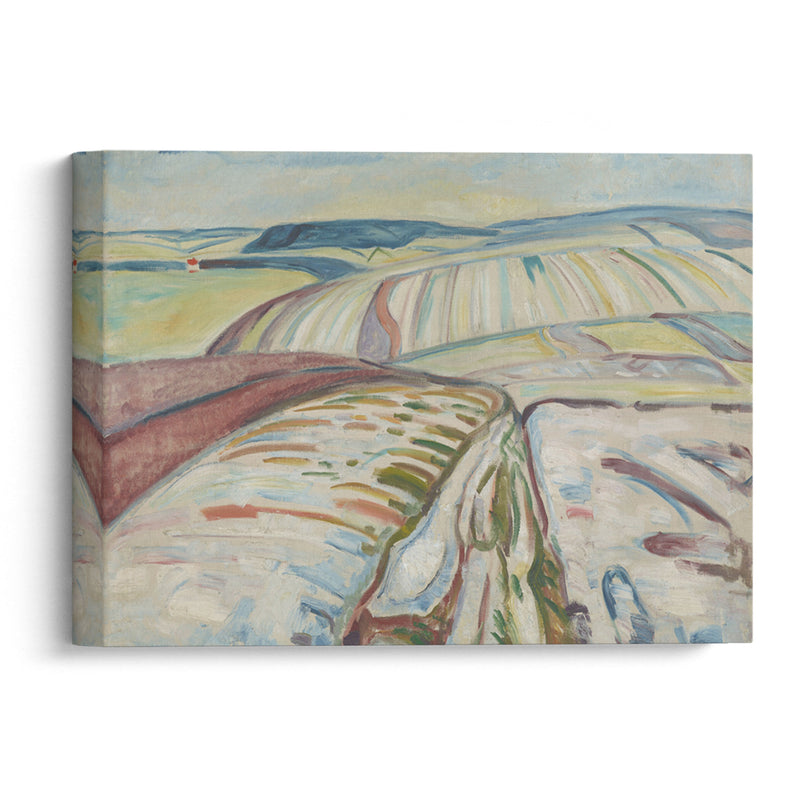 Winter. Elgersburg (1906) - Edvard Munch - Canvas Print