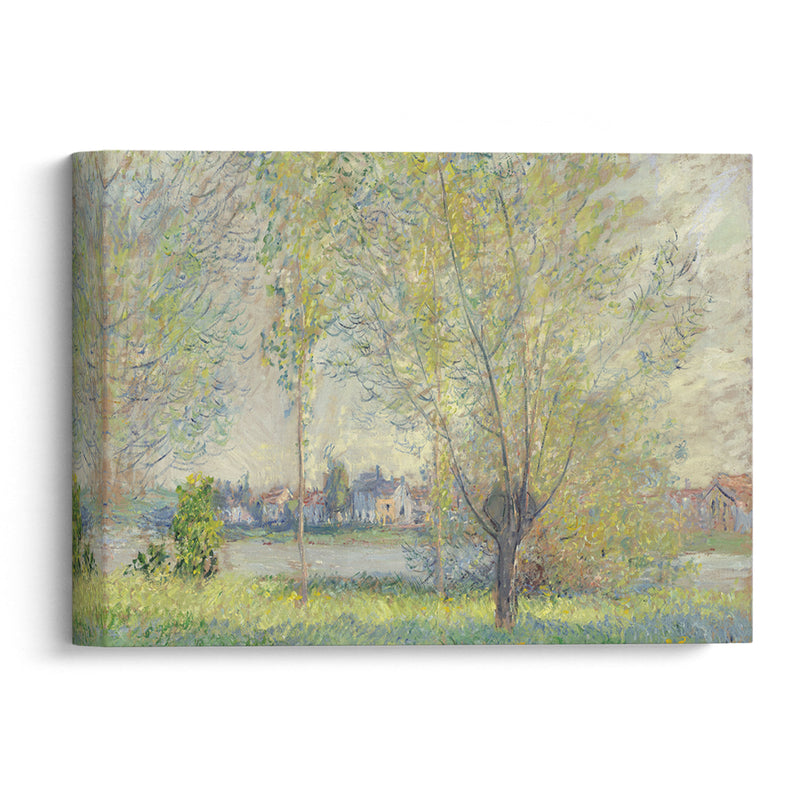 The Willows (1880) - Claude Monet - Canvas Print