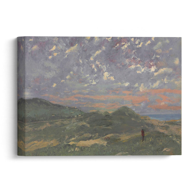 Les Dunes De Deauville (1866) - Gustave Courbet - Canvas Print