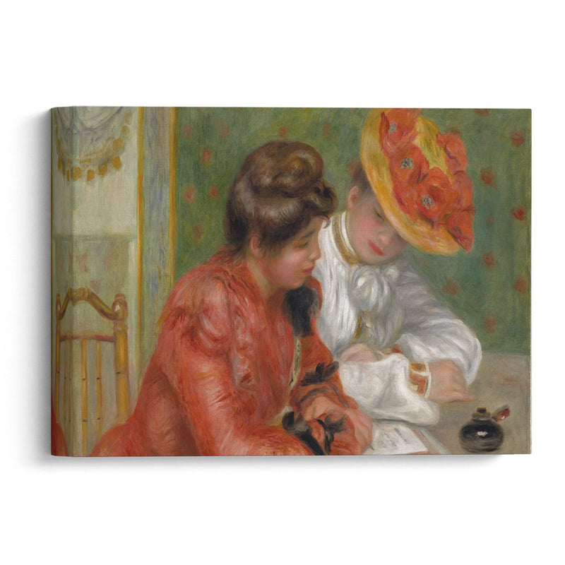 The Letter (c. 1895–1900) - Pierre-Auguste Renoir - Canvas Print