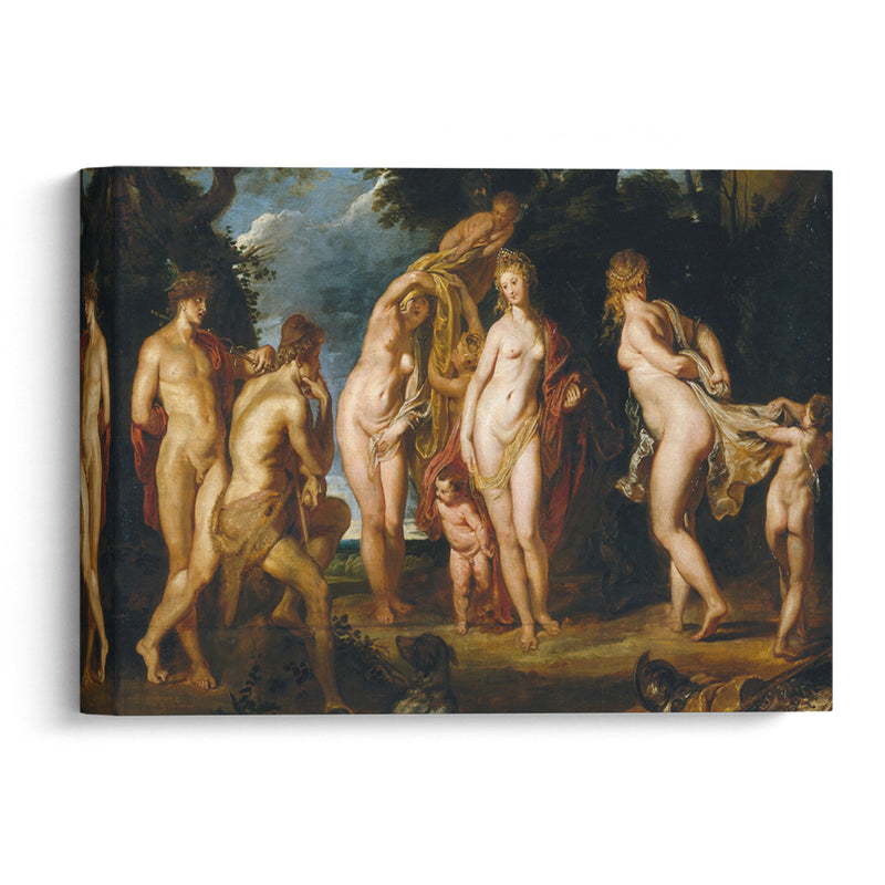 The Judgment Of Paris (Circa 1606) - Peter Paul Rubens - Canvas Print