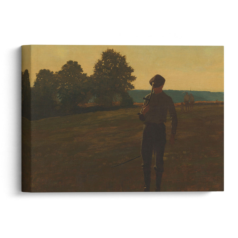Man with a Scythe (ca 1869) - Winslow Homer - Canvas Print