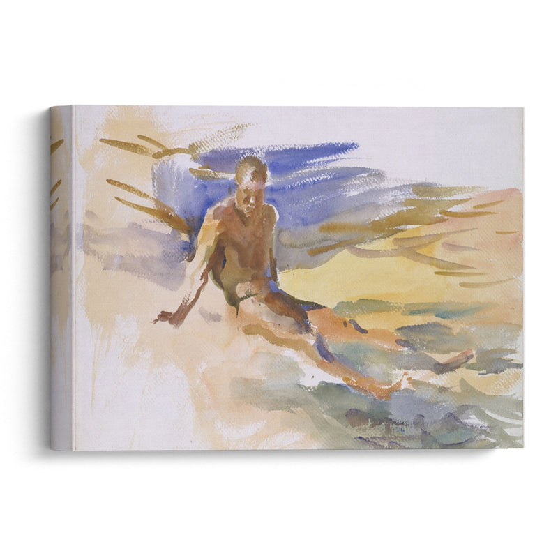 Bather, Florida (1917) - John Singer Sargent - Canvas Print