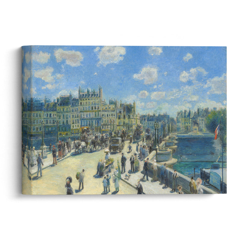 Pont Neuf, Paris (1872) - Pierre-Auguste Renoir - Canvas Print