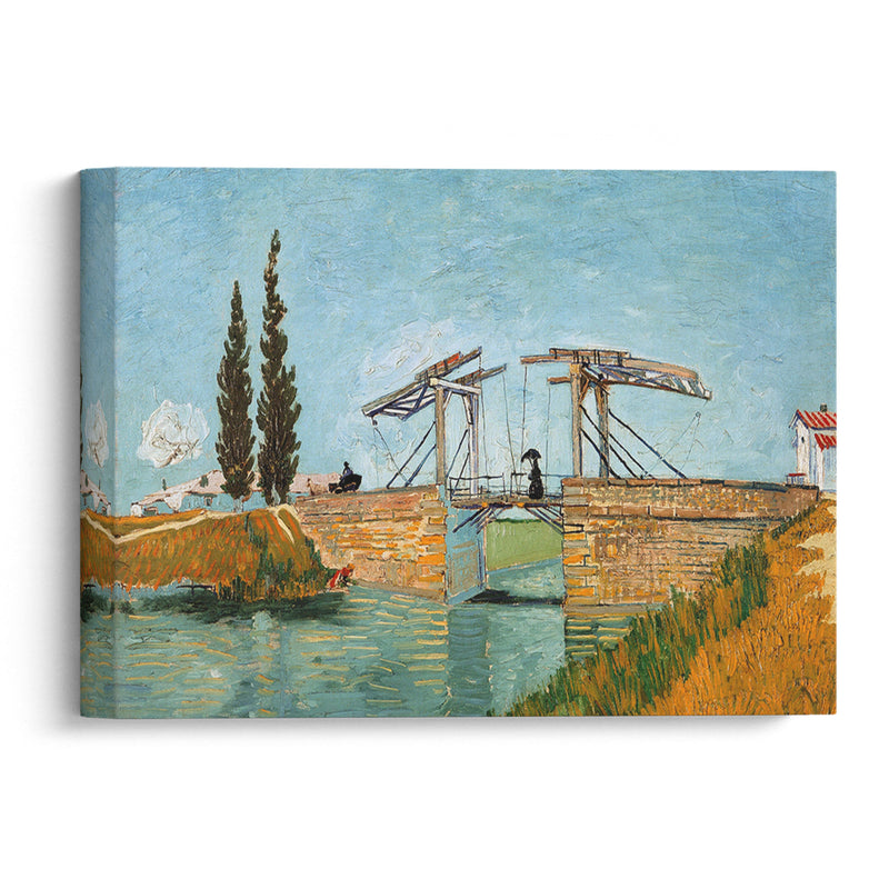 Langlois Bridge at Arles (1888) - Vincent van Gogh - Canvas Print