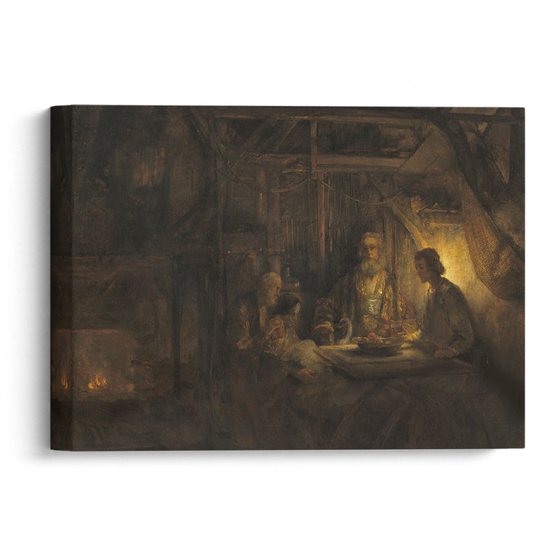 Philemon and Baucis (1658) - Rembrandt van Rijn - Canvas Print