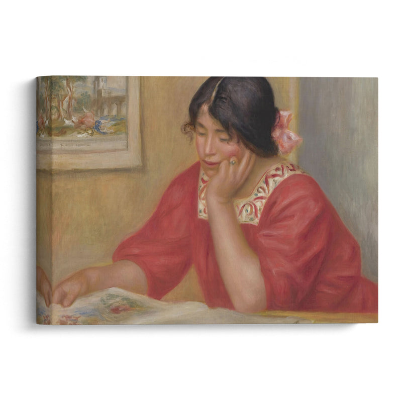 Léontine Lisant - Pierre-Auguste Renoir - Canvas Print