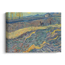 Laboureur dans un champ (1889) - Vincent van Gogh - Canvas Print