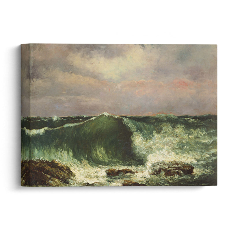 Waves - Gustave Courbet - Canvas Print