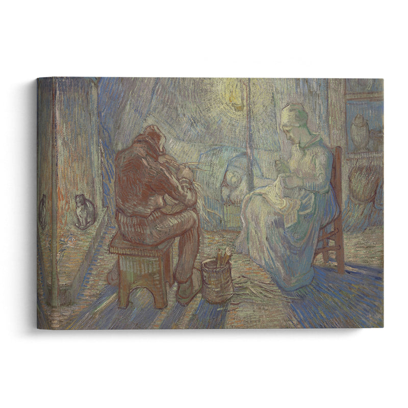 Night (After Millet) - Vincent van Gogh - Canvas Print - UAIO LMT