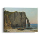 Falaises d’Étretat (1869) - Gustave Courbet - Canvas Print