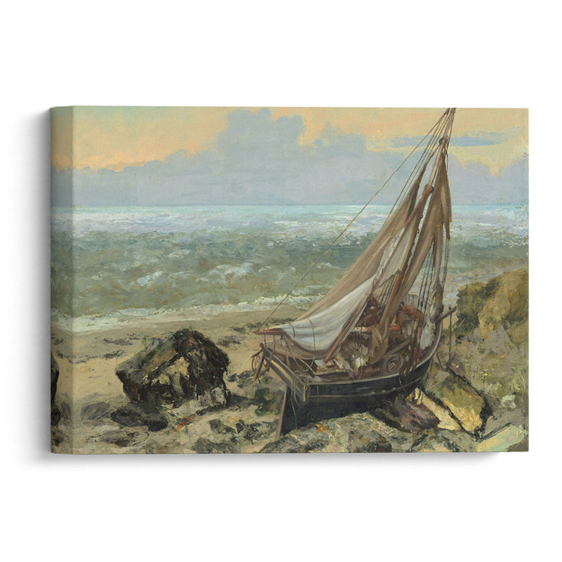 The Fishing Boat (1865) - Gustave Courbet - Canvas Print