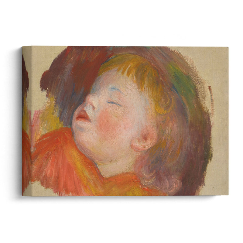 Enfant Endormi (circa 1895) - Pierre-Auguste Renoir - Canvas Print