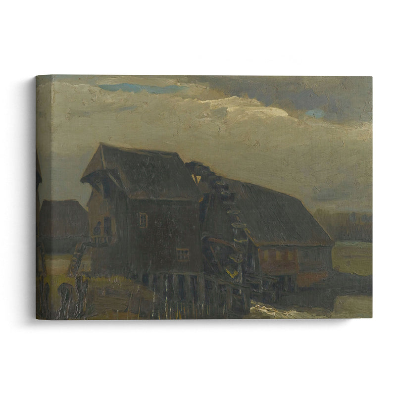 Water Mill At Opwetten (1884) - Vincent van Gogh - Canvas Print