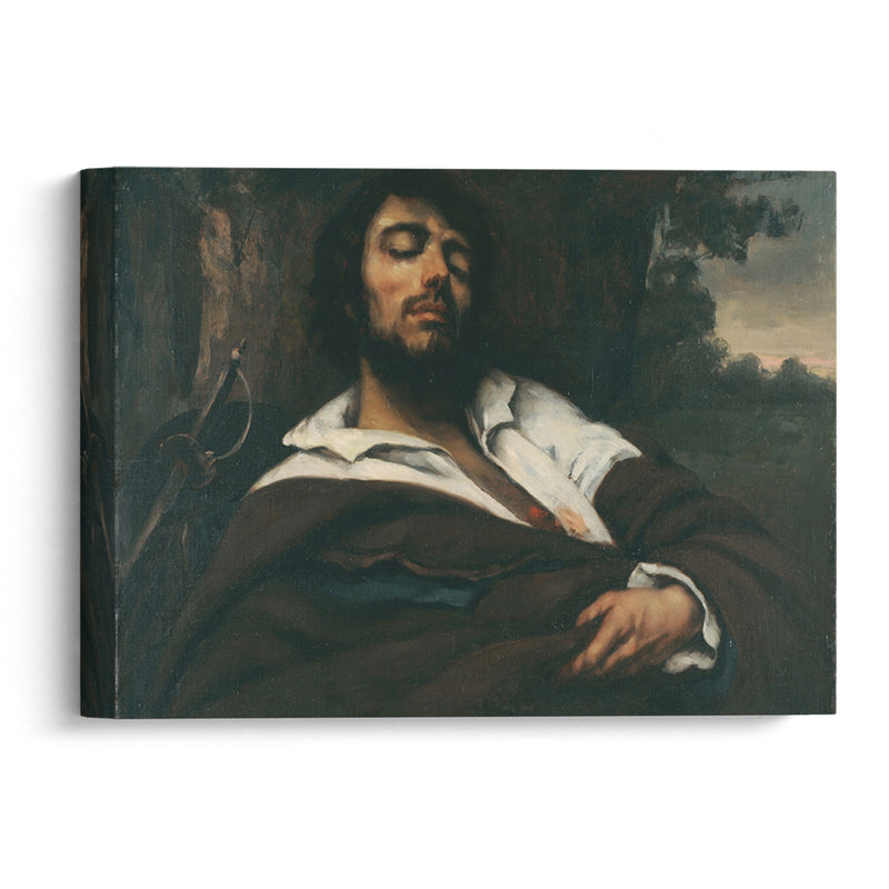 Der Verwundete (1866) - Gustave Courbet - Canvas Print