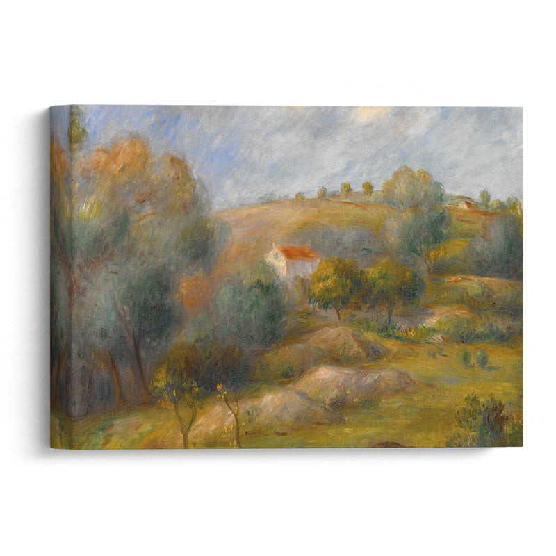 Springtime in Essoyes (1900) - Pierre-Auguste Renoir - Canvas Print