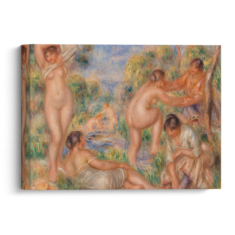 Bathing Group (1916) - Pierre-Auguste Renoir - Canvas Print