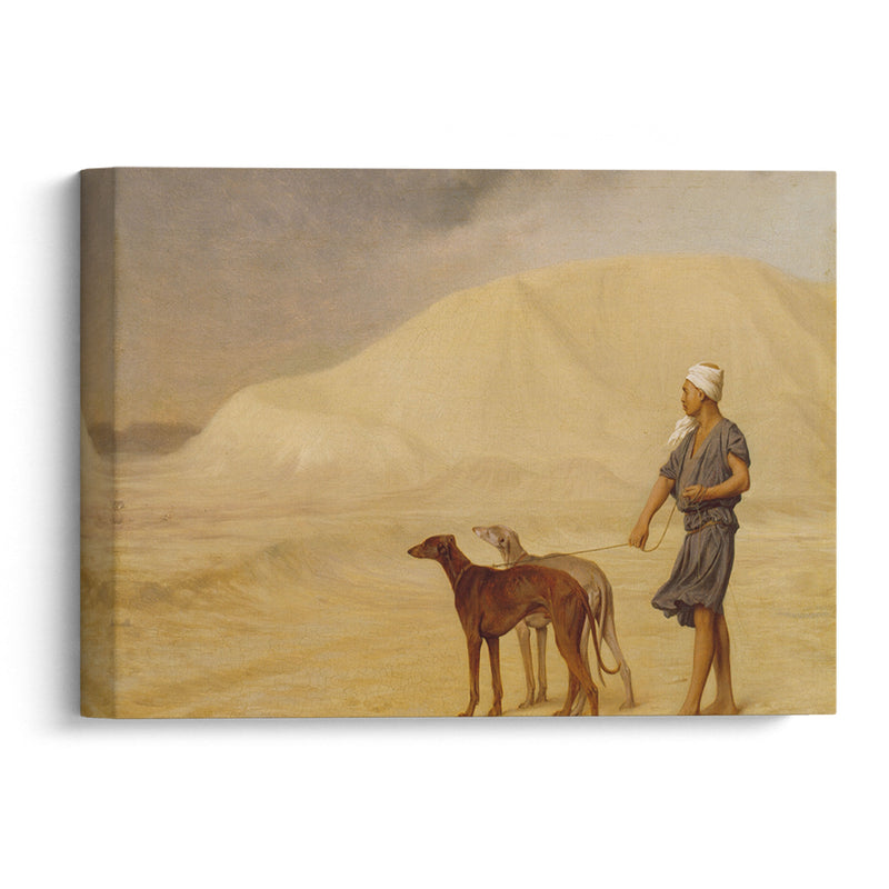 On the Desert (ca 1867) - Jean-Léon Gérôme - Canvas Print