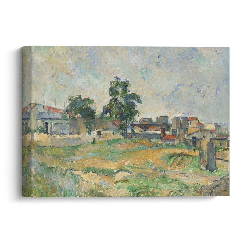 Landscape near Paris (c. 1876) - Paul Cézanne - Canvas Print