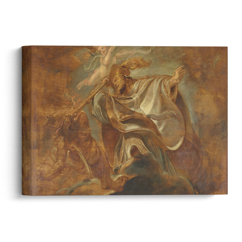 St. Gregory of Nazianzus (1621) - Peter Paul Rubens - Canvas Print