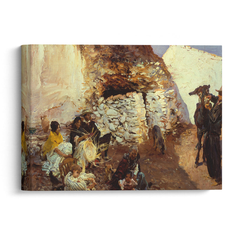 Gypsy Encampment (circa 1912-1913) - John Singer Sargent - Canvas Print