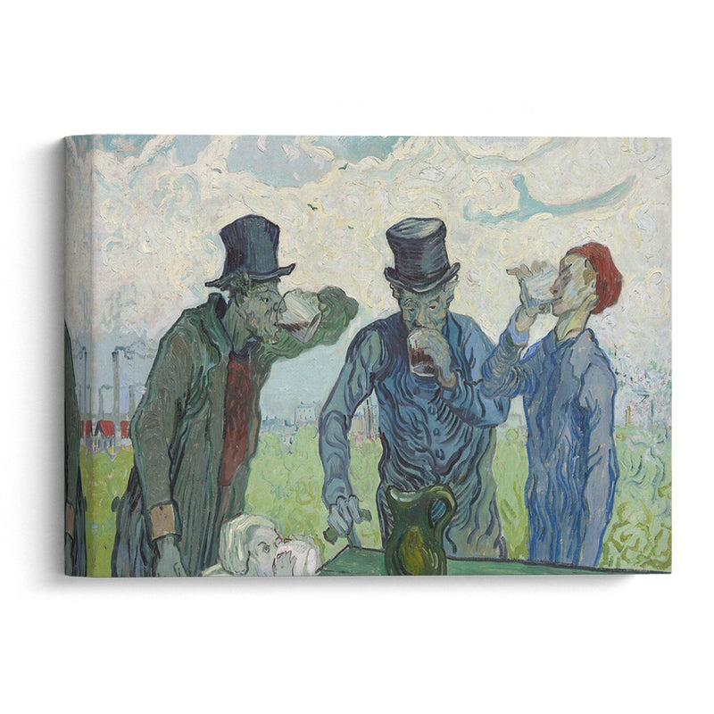 The Drinkers (1890) - Vincent van Gogh - Canvas Print - UAIO LMT