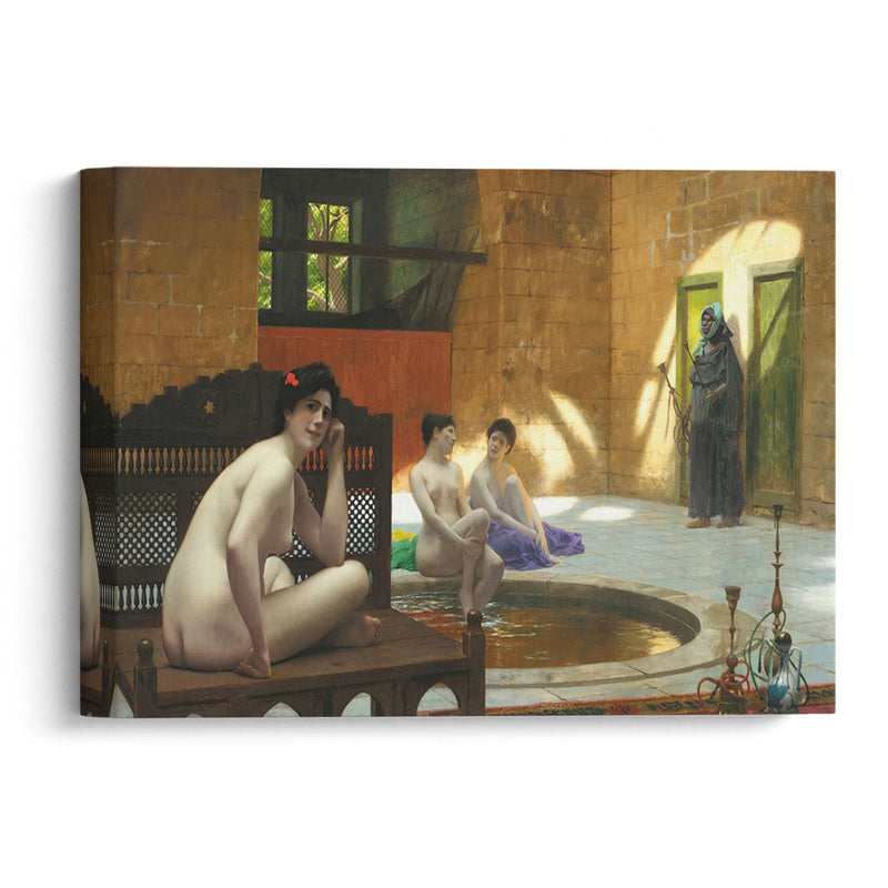 Femmes Au Bain - Jean-Léon Gérôme - Canvas Print