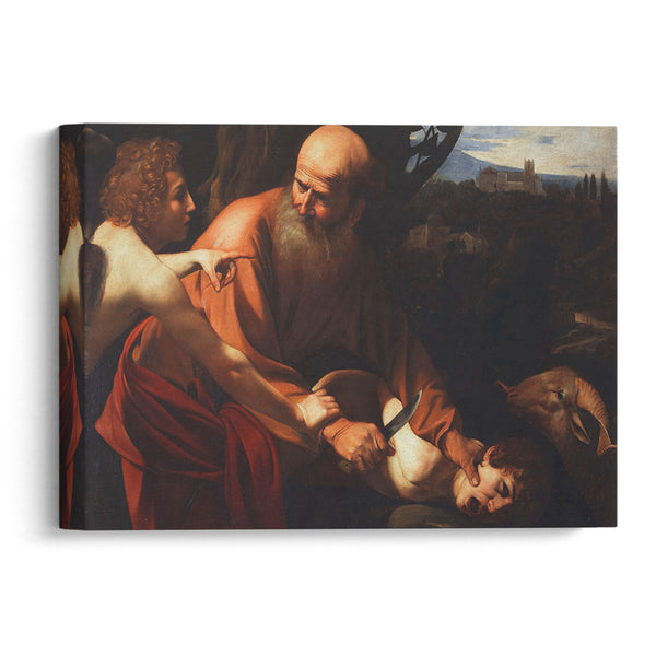 Sacrifice of Isaac (1603) - Caravaggio - Canvas Print