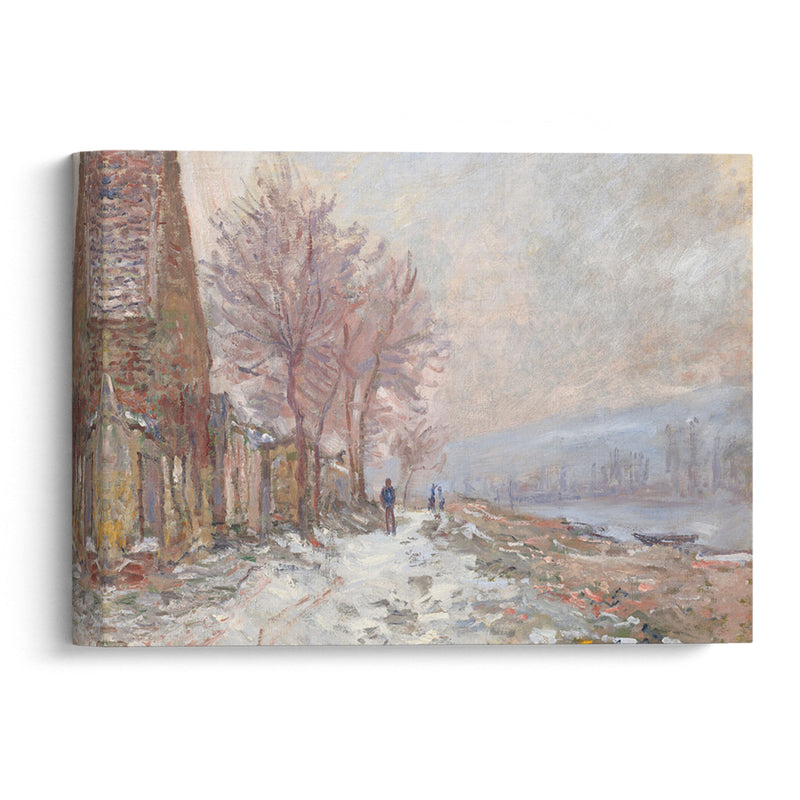 Lavacourt, l’hiver (1879) - Claude Monet - Canvas Print